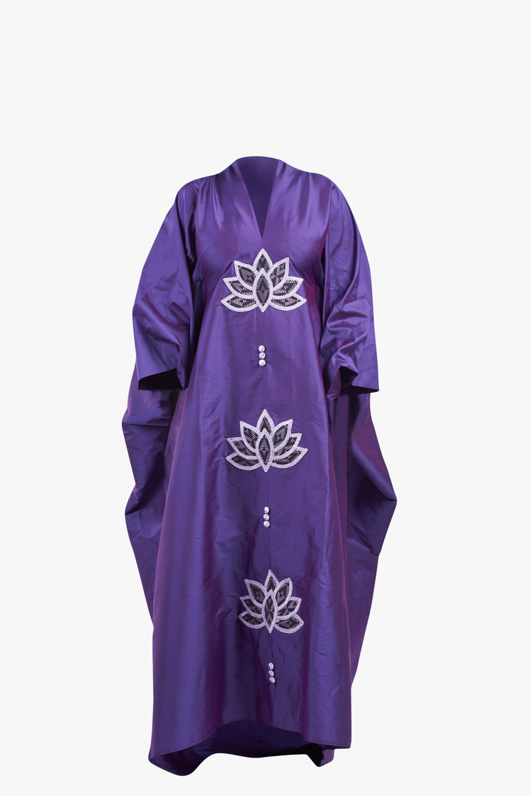 Adja shantung purple