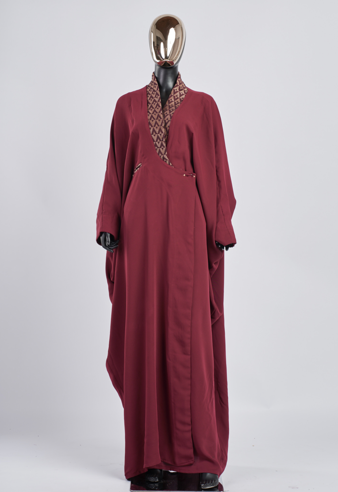 boubou smoking burgundy