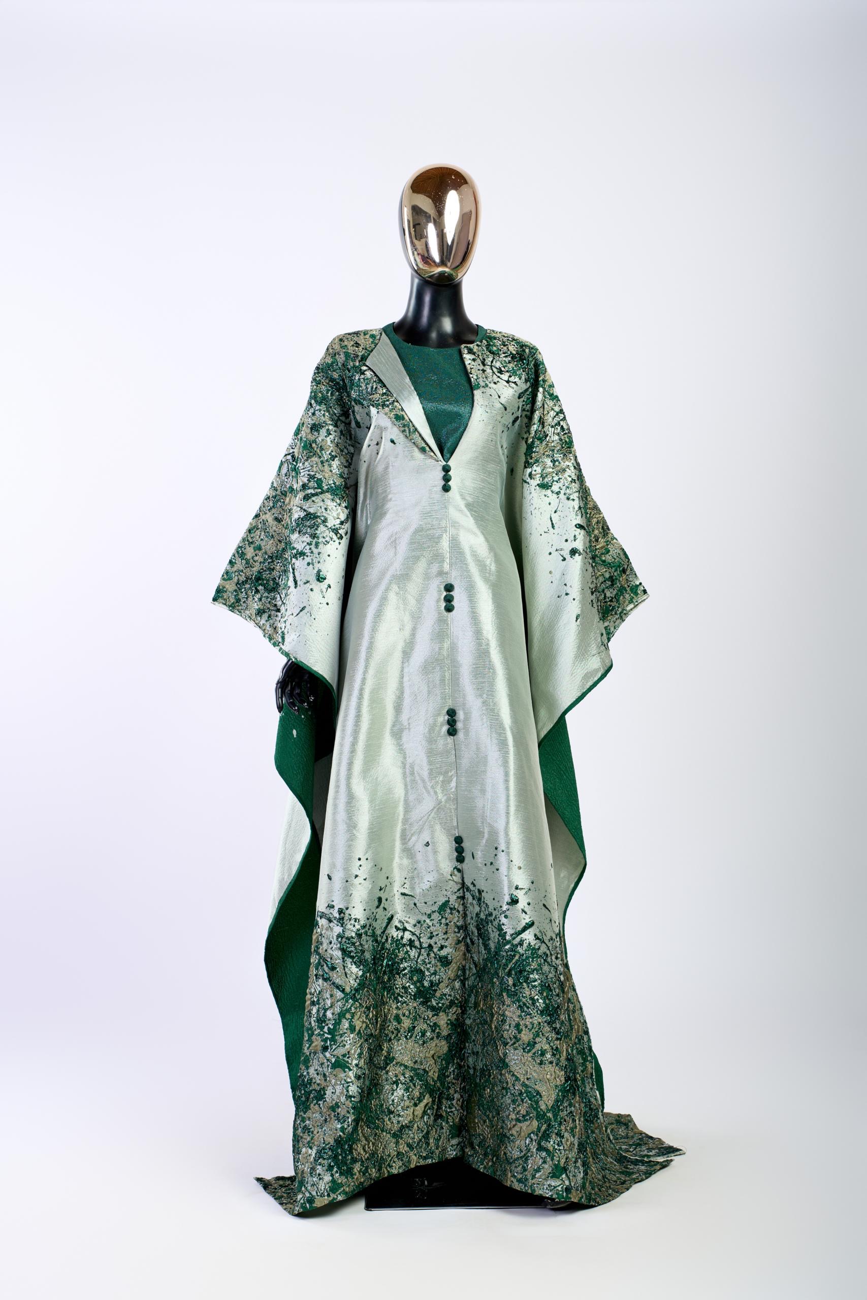 dicko brocade green