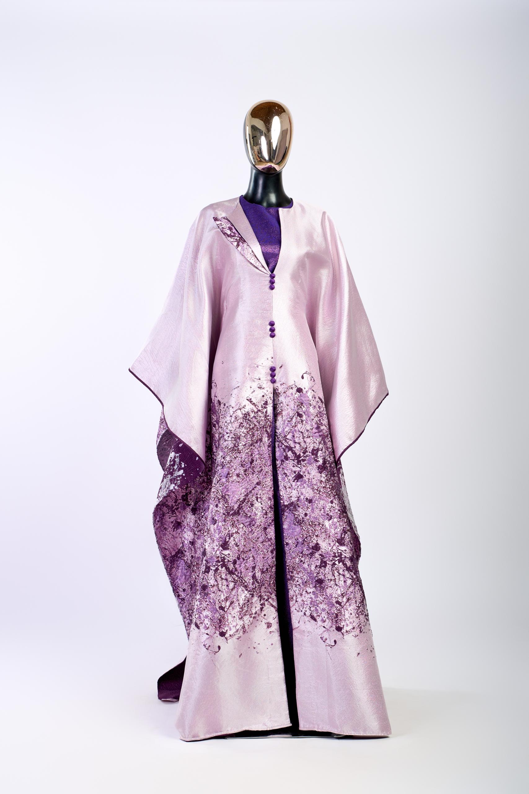 dicko brocade purple