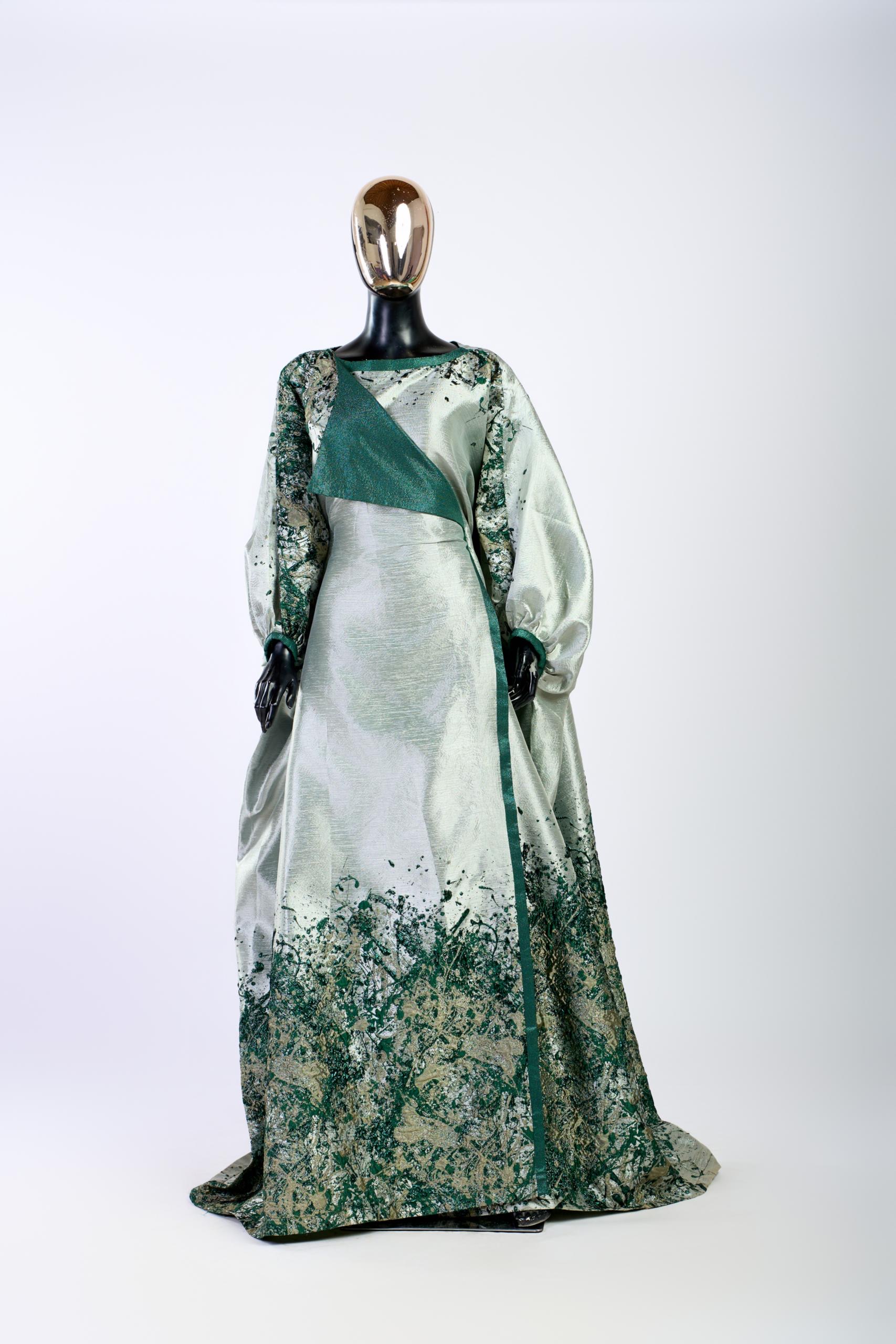 malado green brocade
