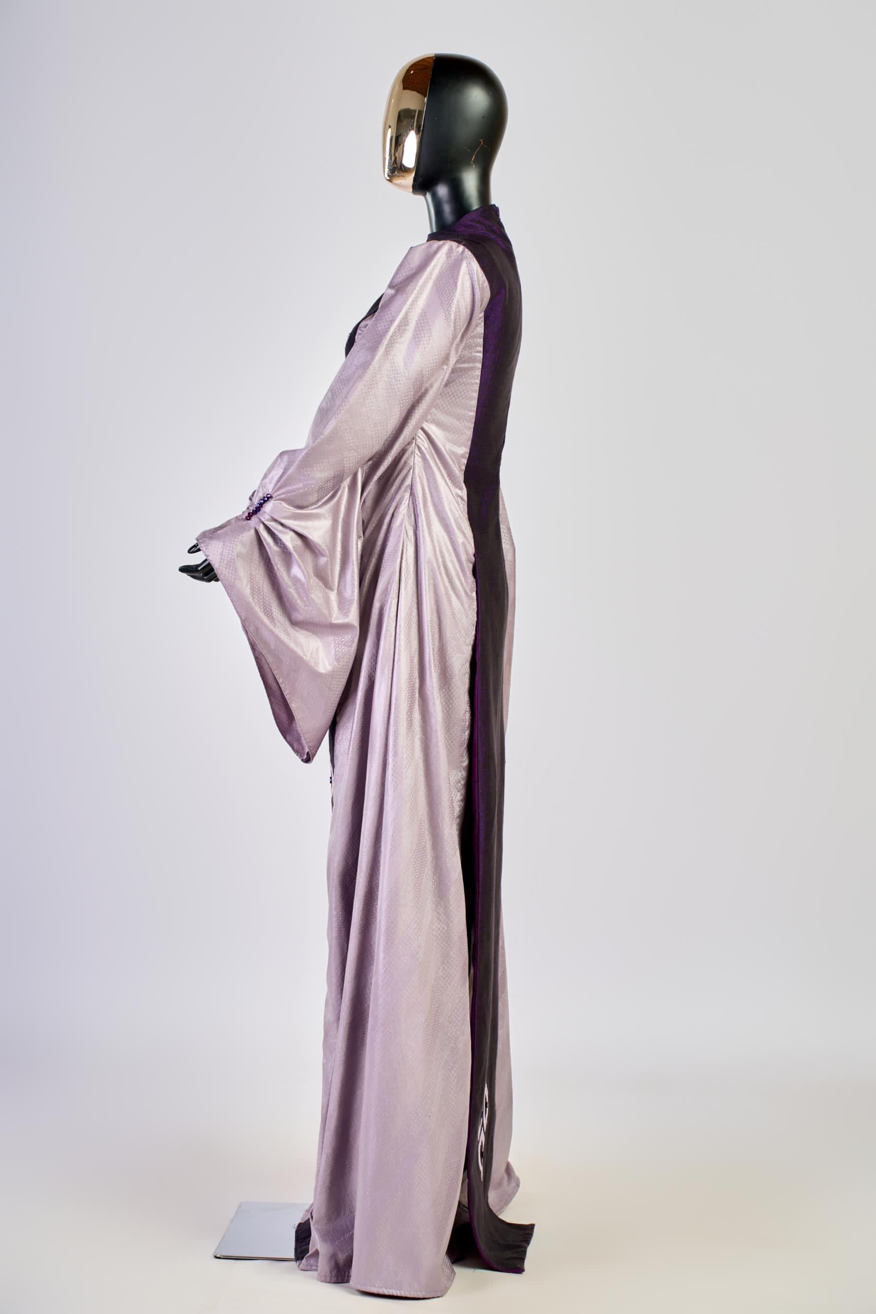 aissa dione purple bazin side
