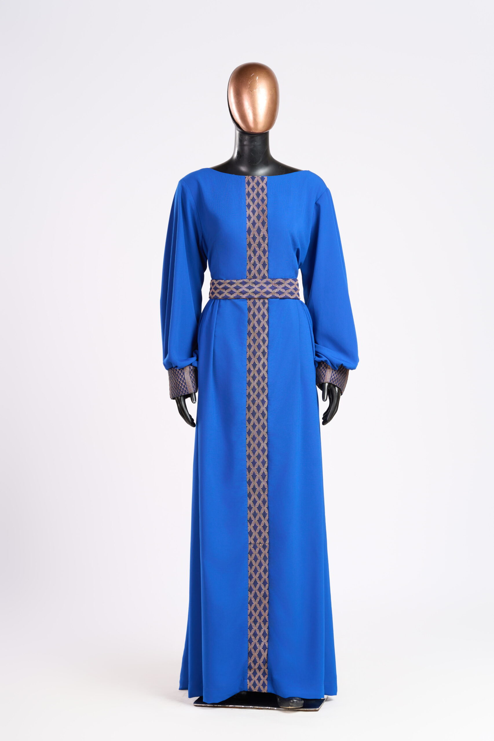 khalima dress blue