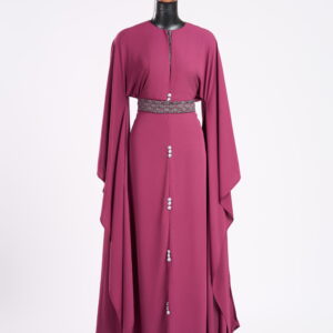 Tinado crepe amaranth front