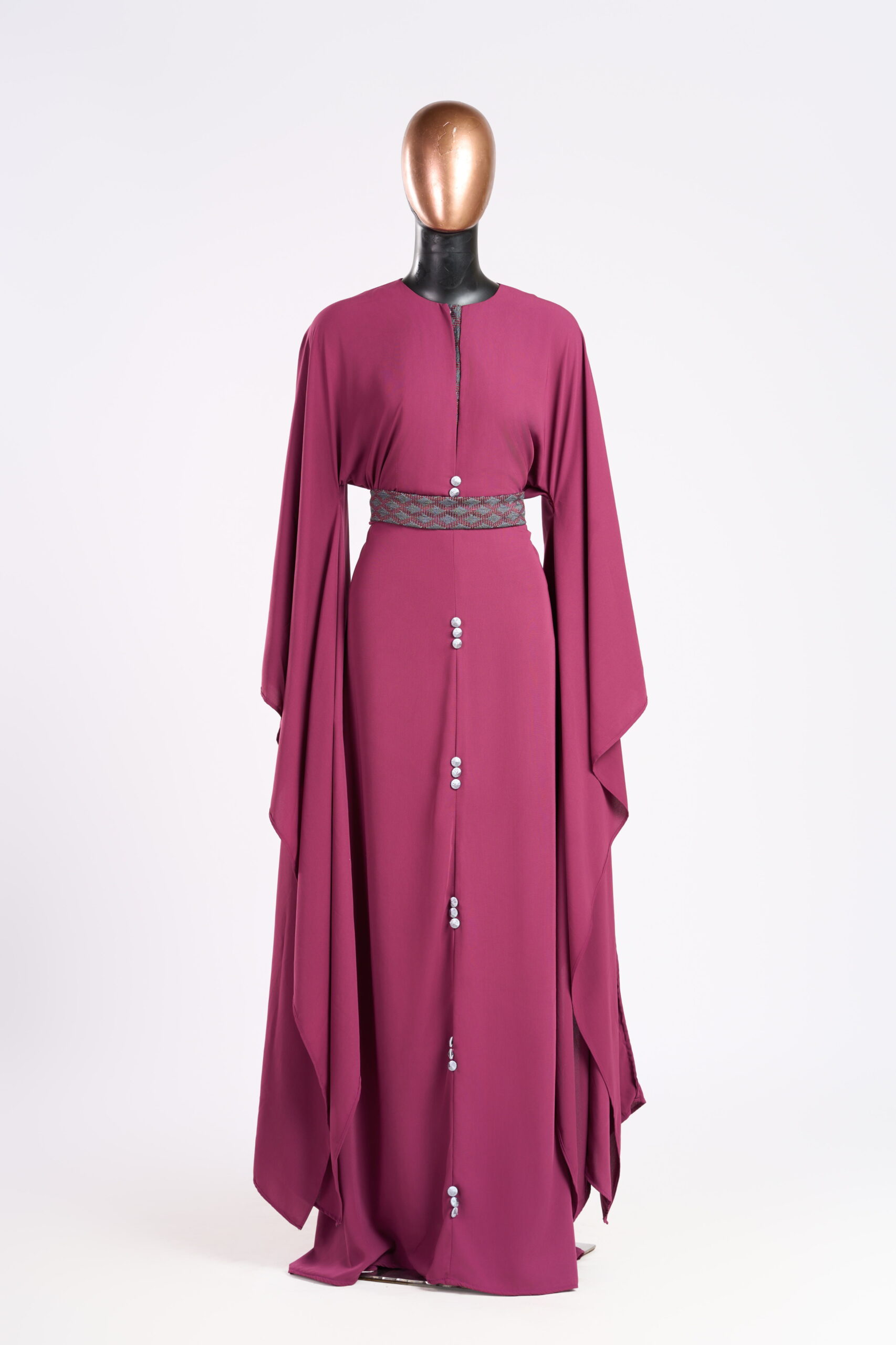 Tinado crepe amaranth front