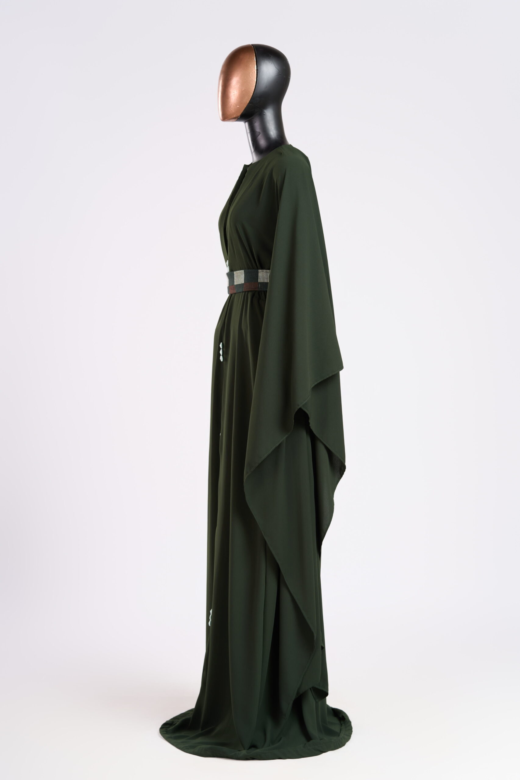 Tinado crepe green side
