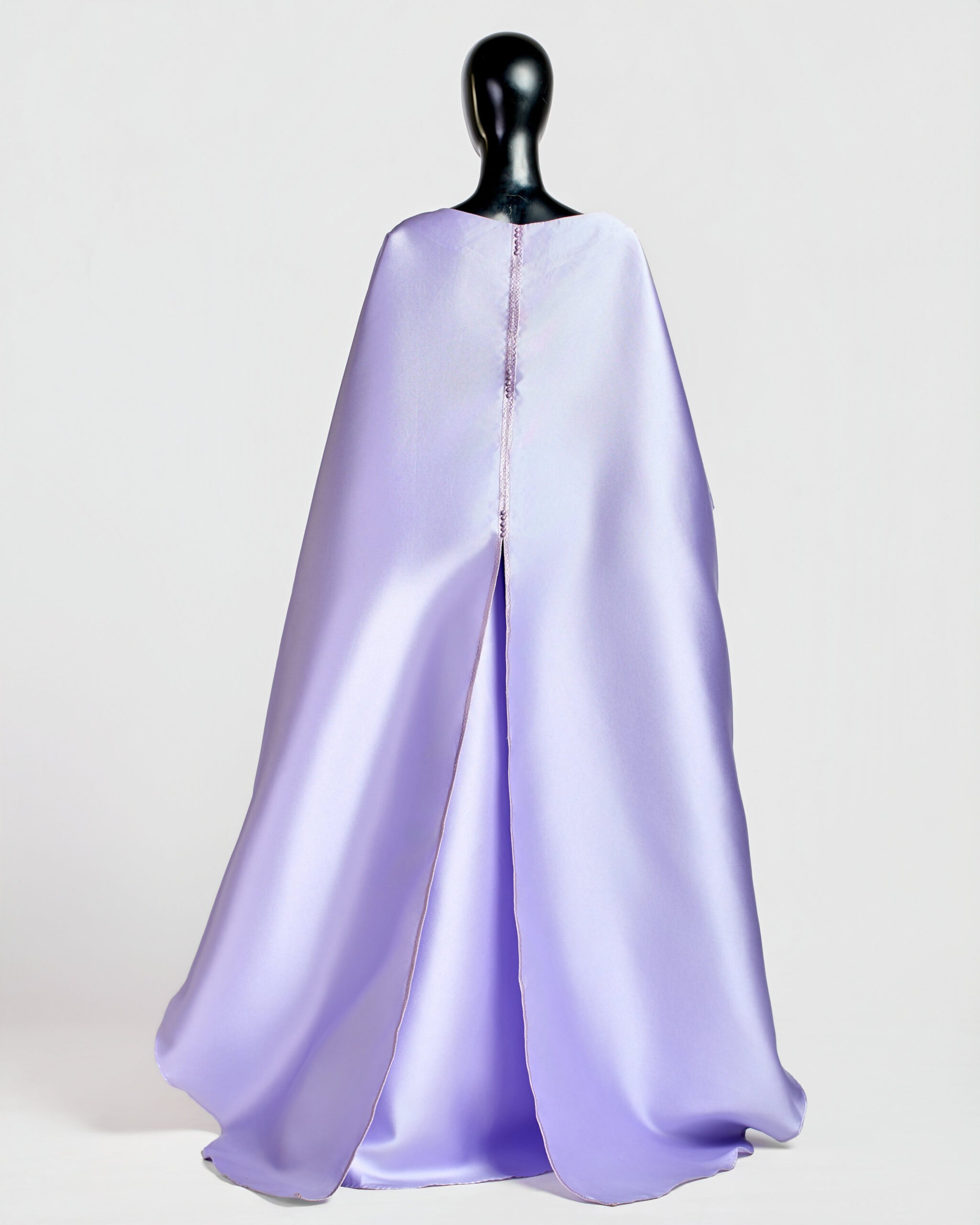 Yaay Toulaye mikado mauve back
