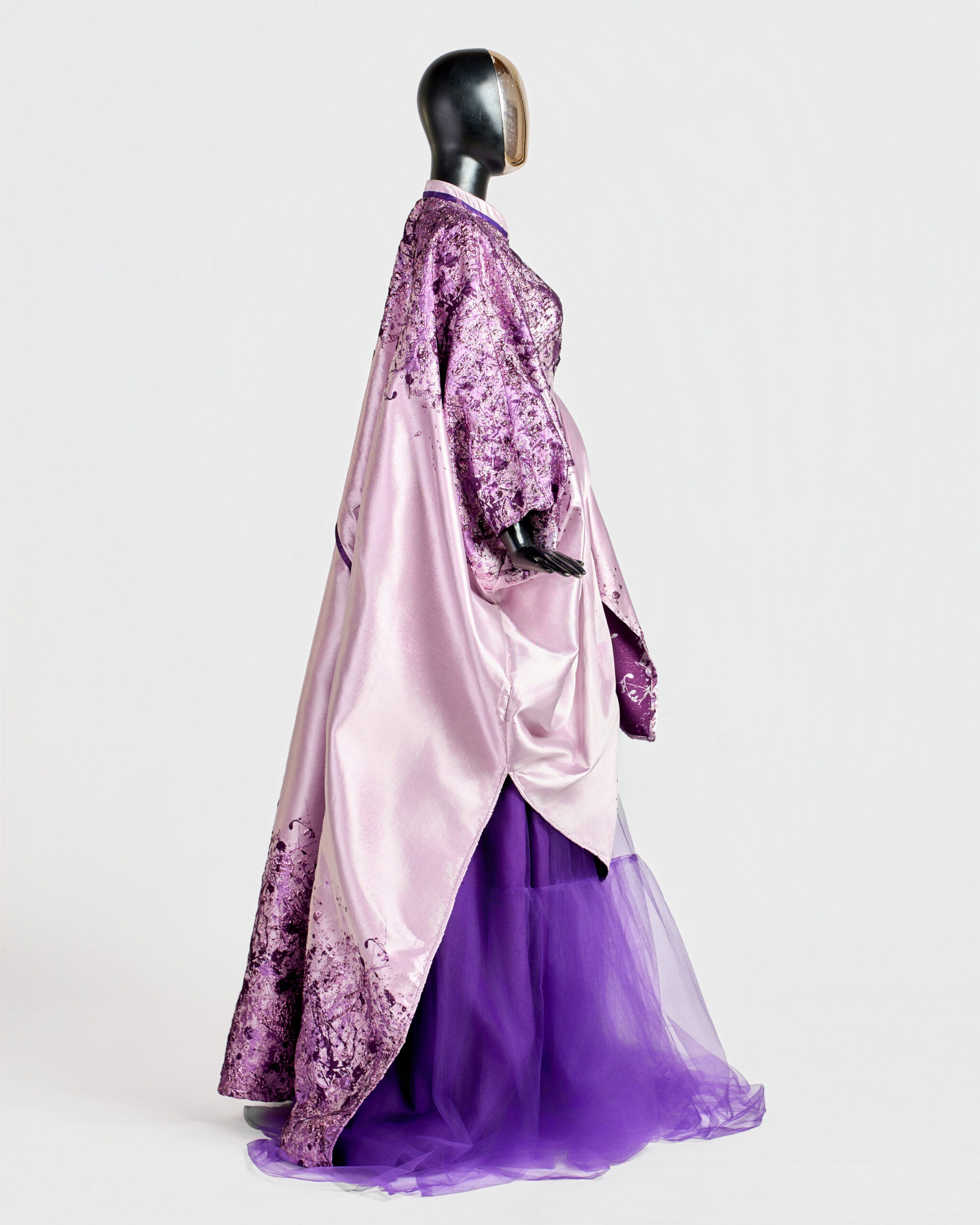 yaayou momo brocart purple side